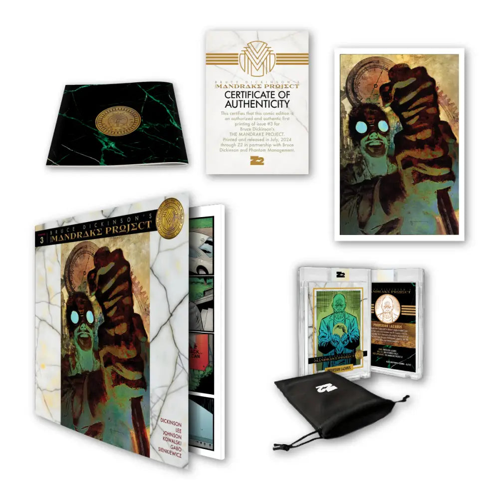 Bruce Dickinson’s THE MANDRAKE PROJECT: Issue 3 Deluxe Edition