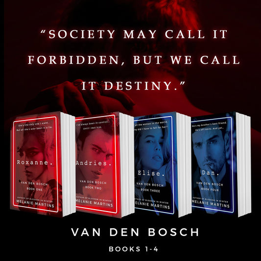Van den Bosch: Books 1, 2, 3, and 4 + 2 bookmarks