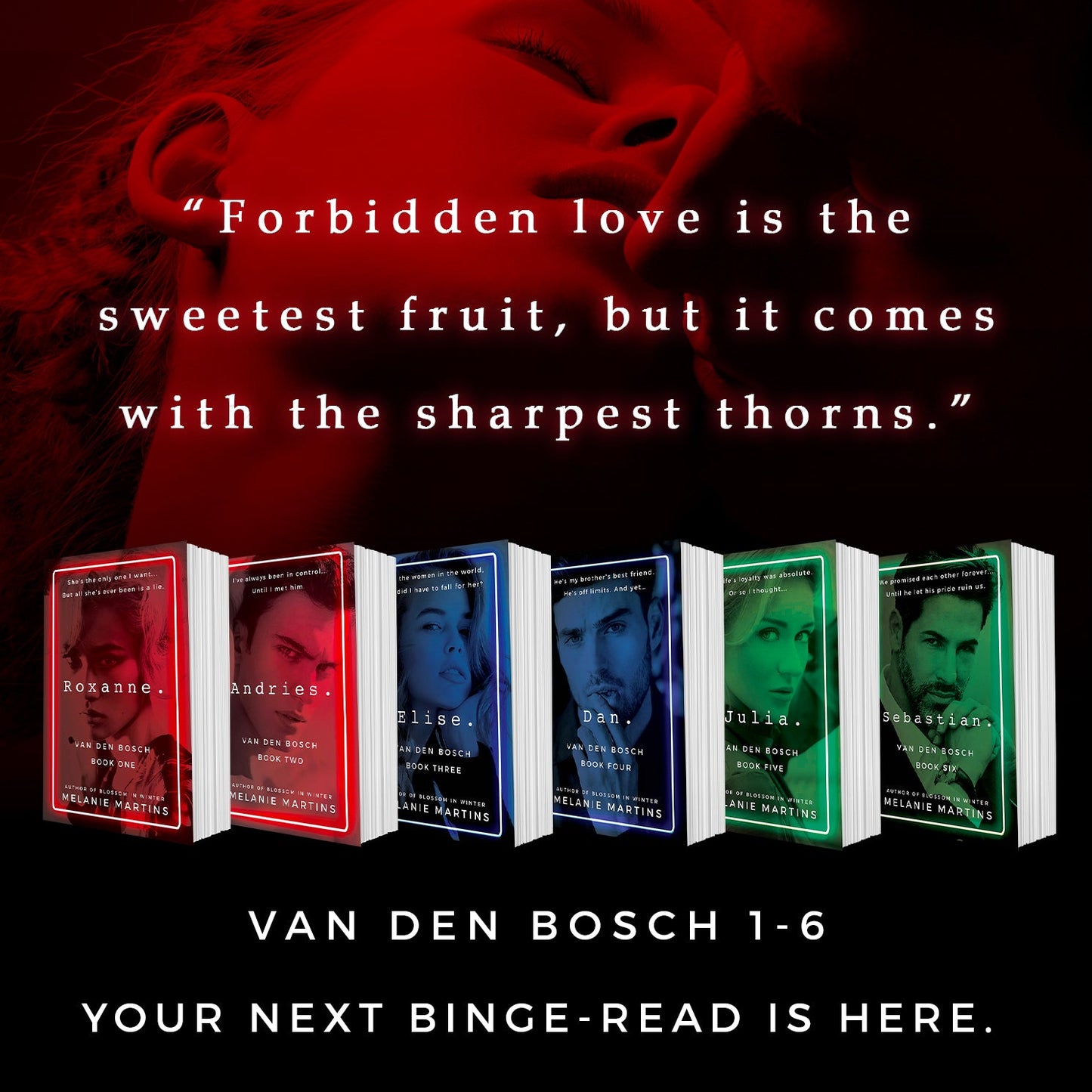 Van den Bosch: Books 1-6 + 3 bookmarks