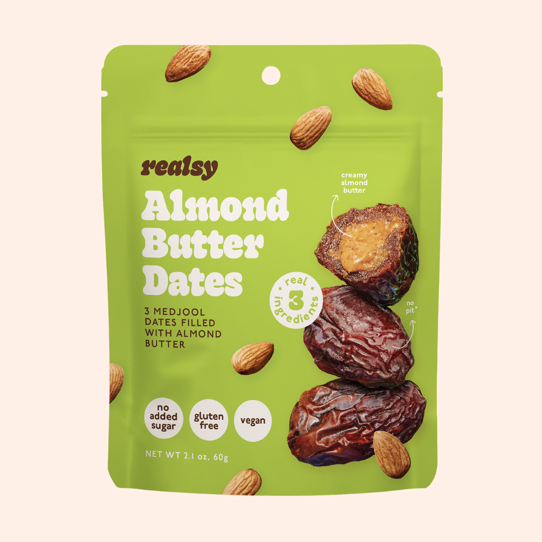 Almond Butter Filled Medjool Date Snack Packs - 10 unit/case