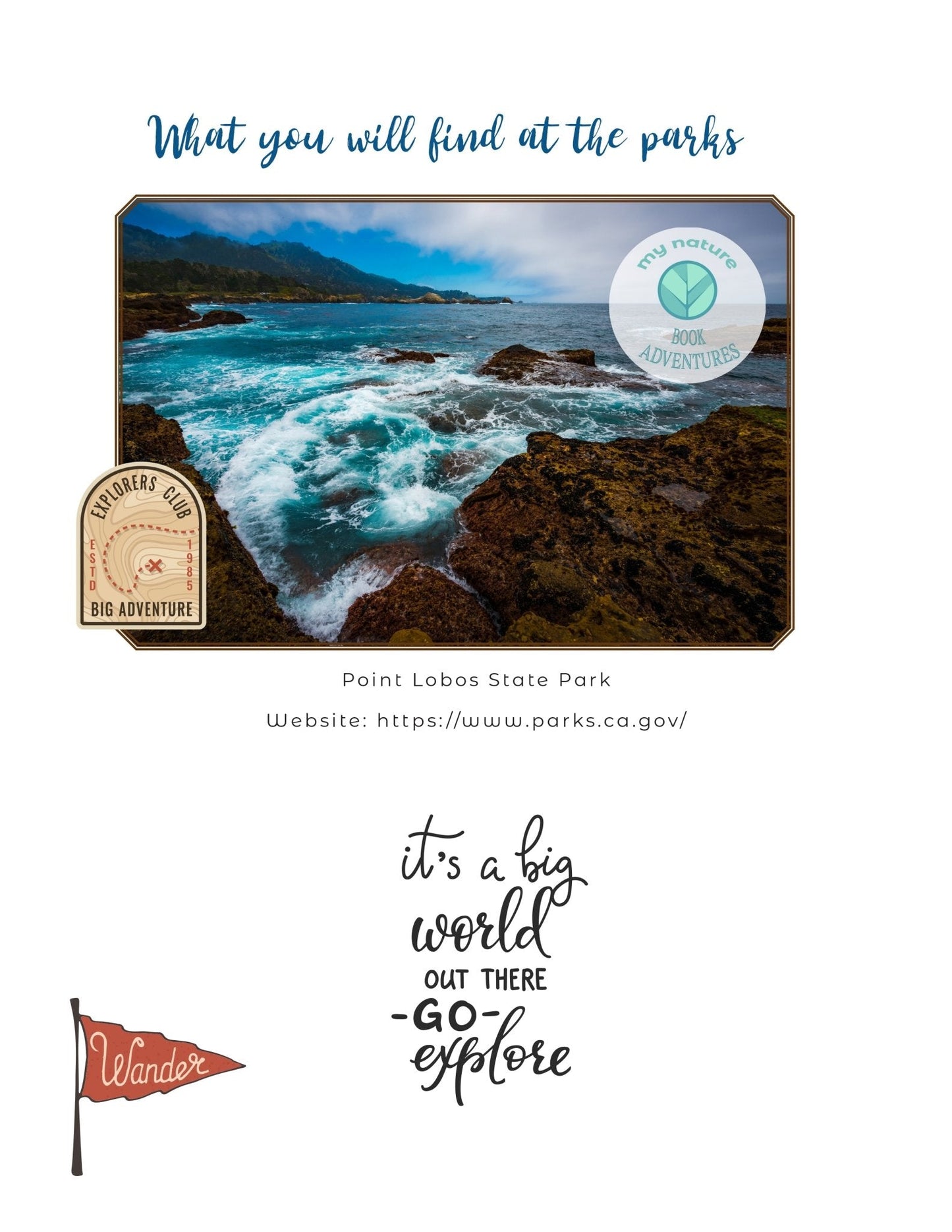 California State Parks - Adventure Planning Journal