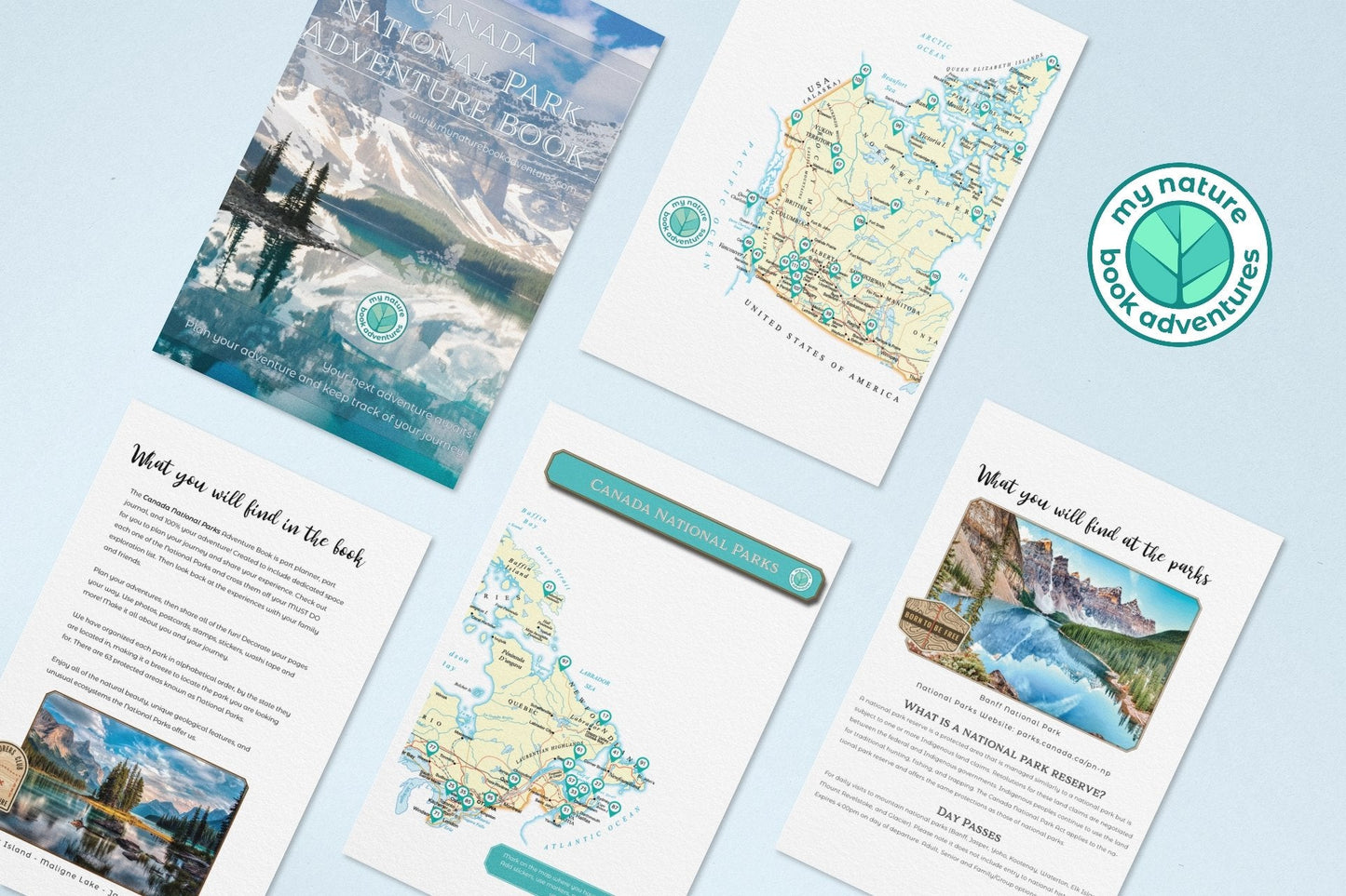Canada National Parks - Adventure Planning Journal