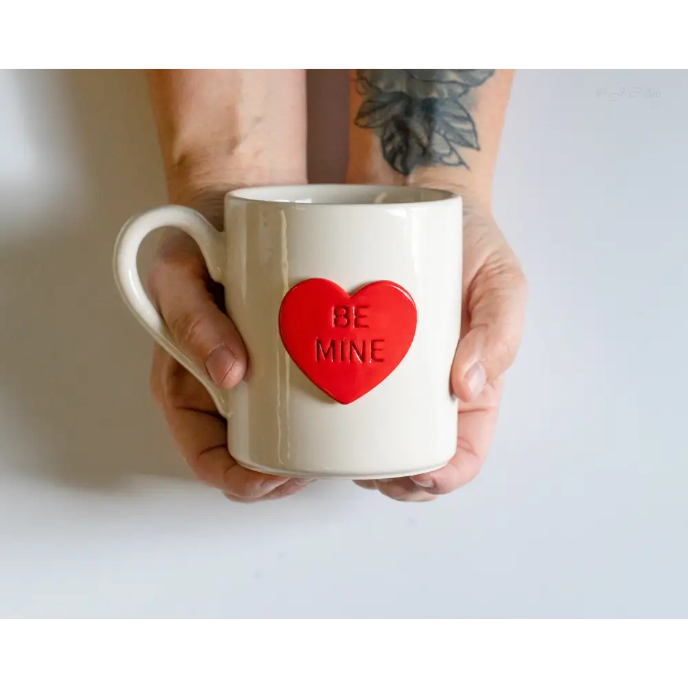 Candy Heart Mug Ceramic