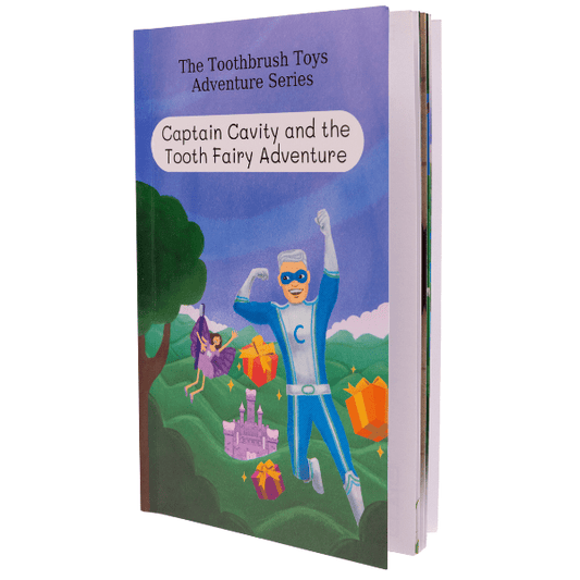 Captain Cavity and the Tooth Fairy Book by Toothbrush Toys