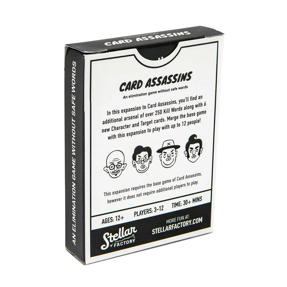Card Assassins Expansion: Sticks & Stones Games
