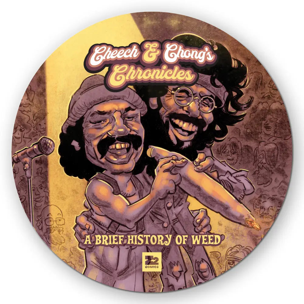 Cheech & Chong’s Chronicles: The Graphic Novel Platinum Edition Book Vinyl Edition