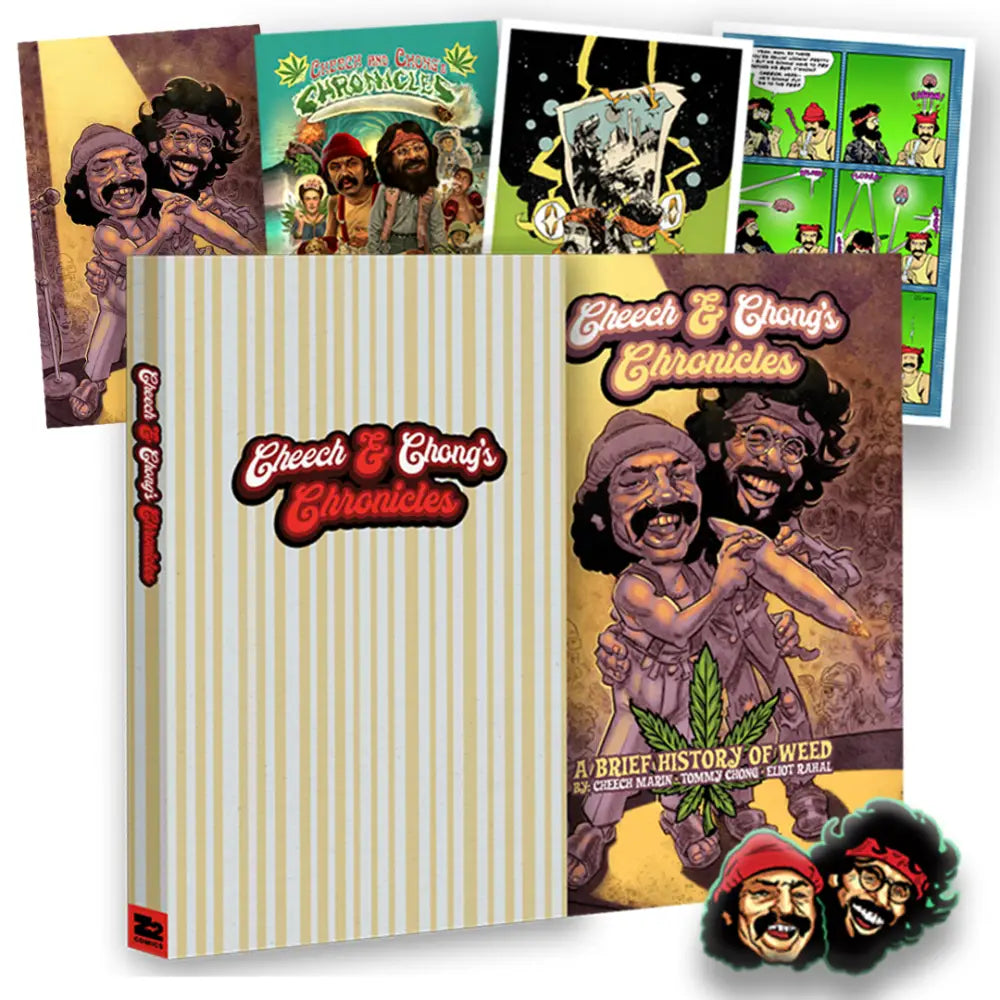 Cheech & Chong’s Chronicles: The Graphic Novel Platinum Edition Book Vinyl Edition