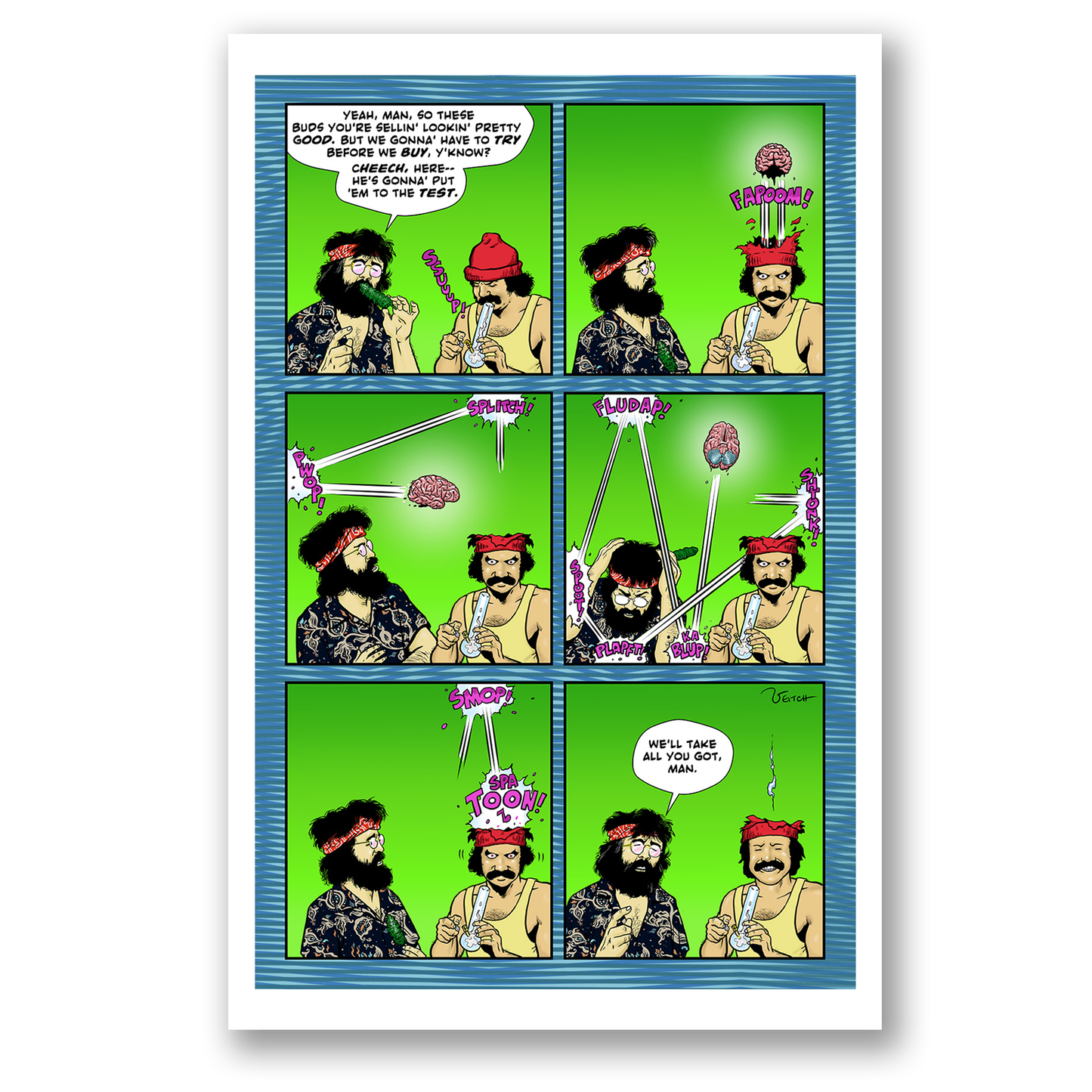 Cheech & Chong's Chronicles: The Graphic Novel Deluxe Edition