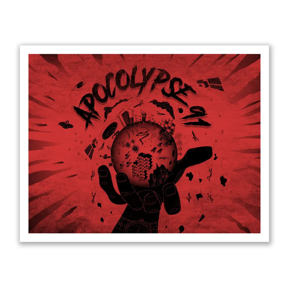 Chuck D Presents Apocalypse 91: Revolution Never Sleeps SIGNED Super Deluxe Bundle Super Deluxe Edition Book Vinyl