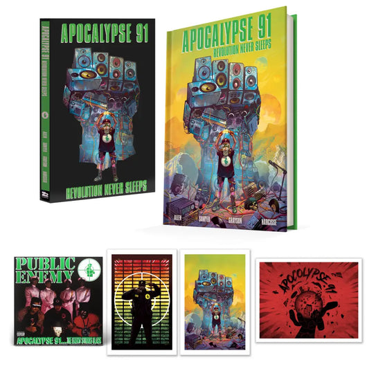 Chuck D Presents Apocalypse 91: Revolution Never Sleeps SIGNED Super Deluxe Bundle Super Deluxe Edition Book Vinyl