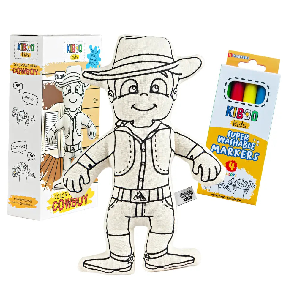 Color and Play Doll Cowboy Color and Play Doll