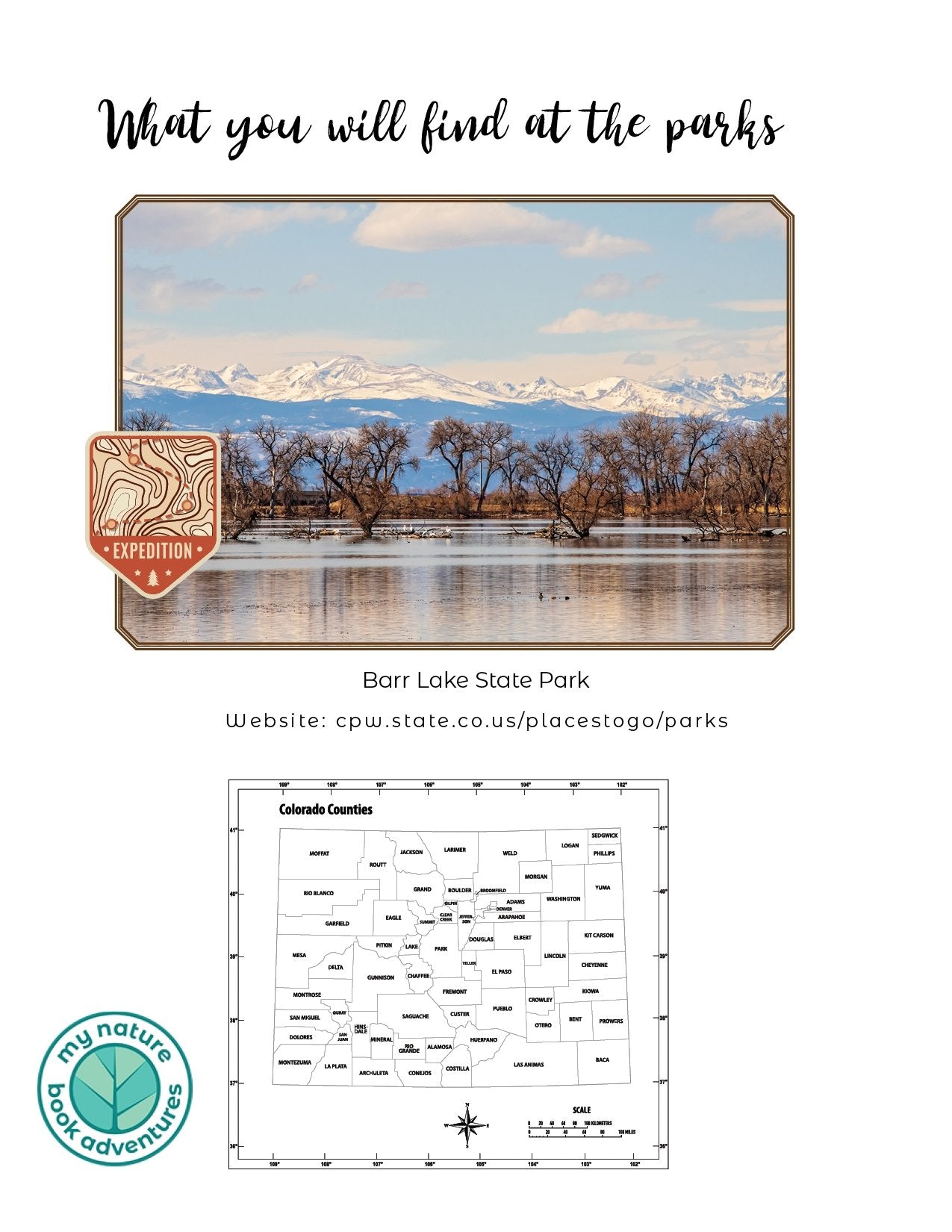 Colorado State Parks - Adventure Planning Journal