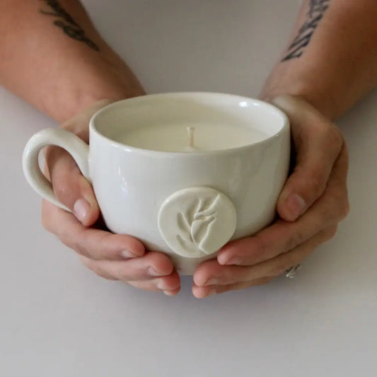 Community Naturals Mug Candle Ceramic