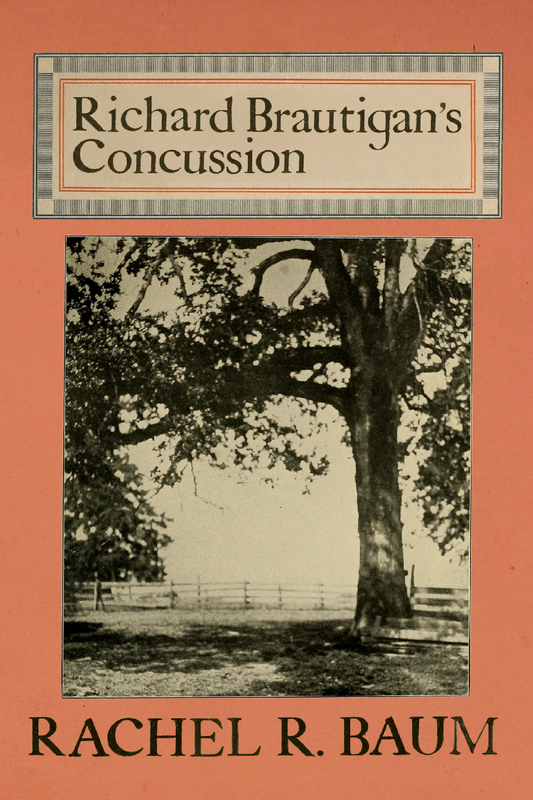 Richard Brautigan's Concussion, by Rachel R. Baum