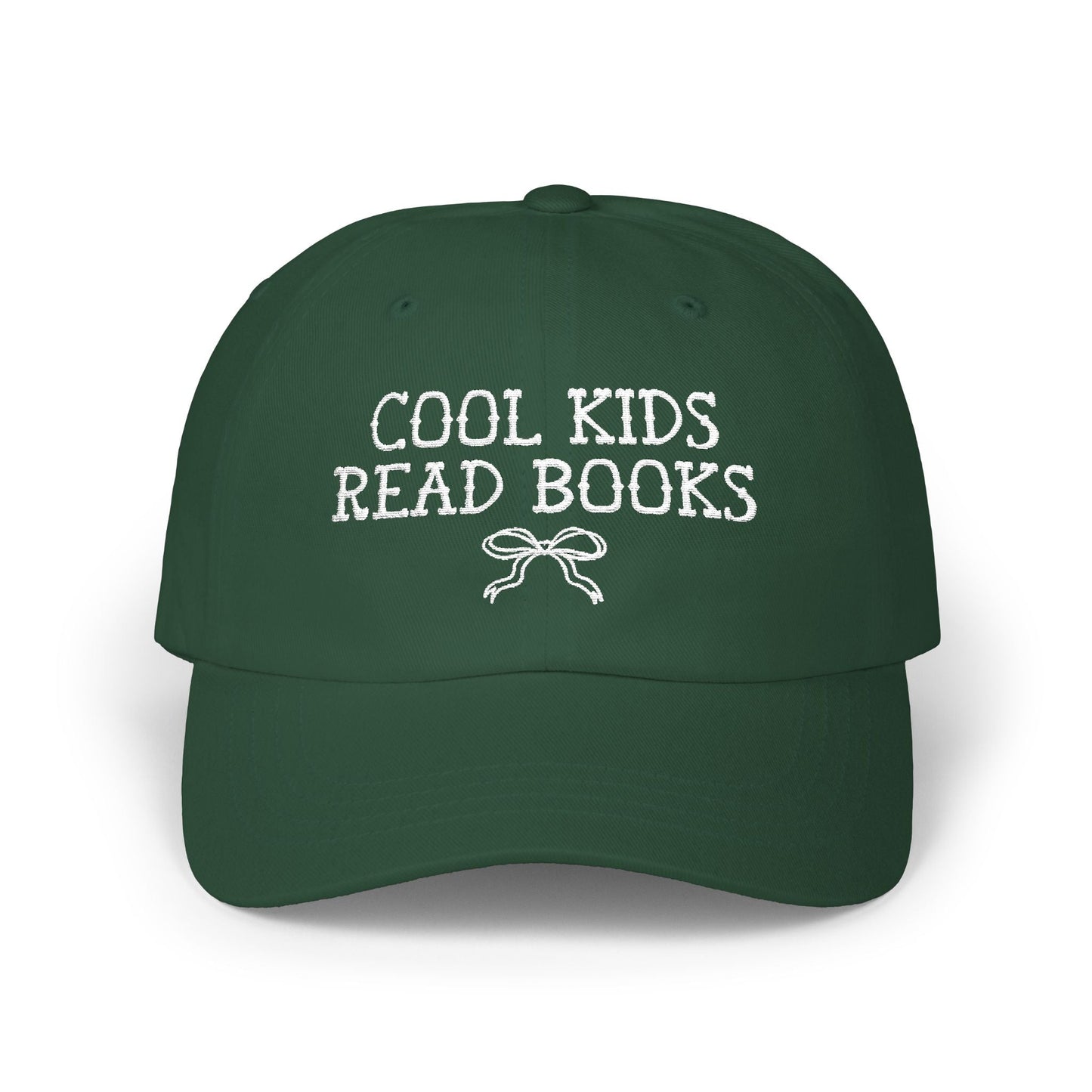 Cool Kids Read Books Hat with Bow