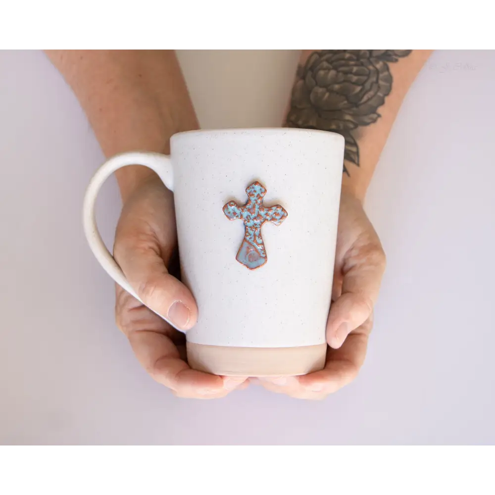 Cross Coffee Mug Ceramic