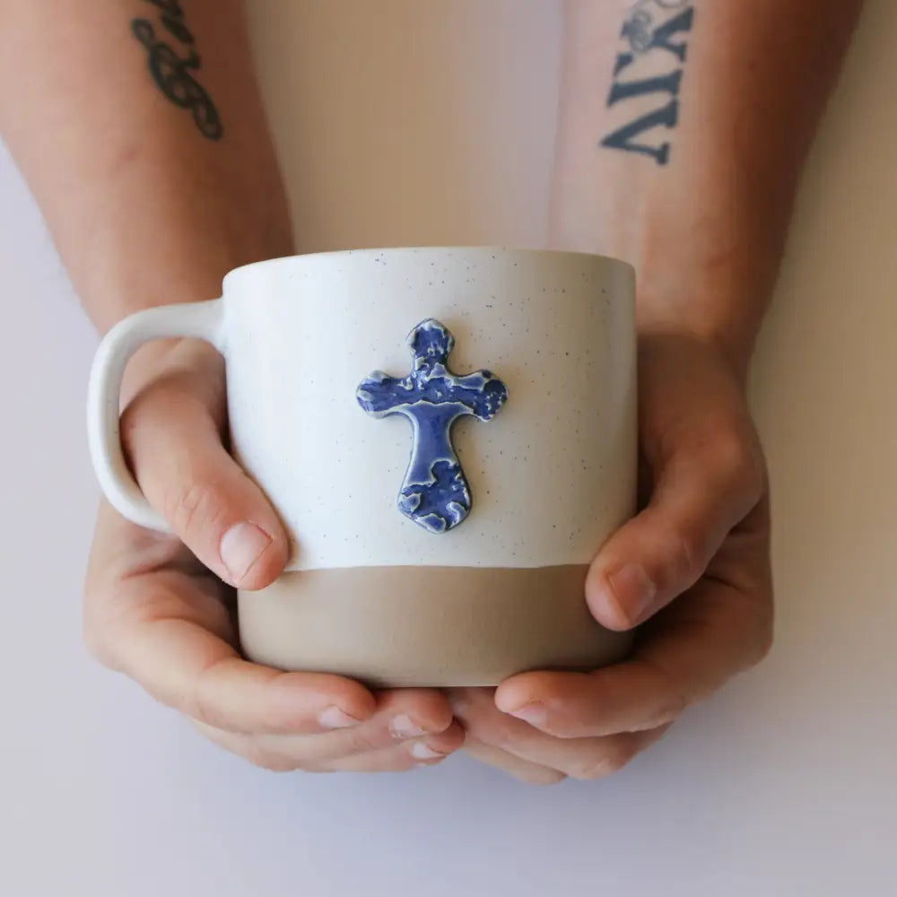 Cross Coffee Mug Ceramic