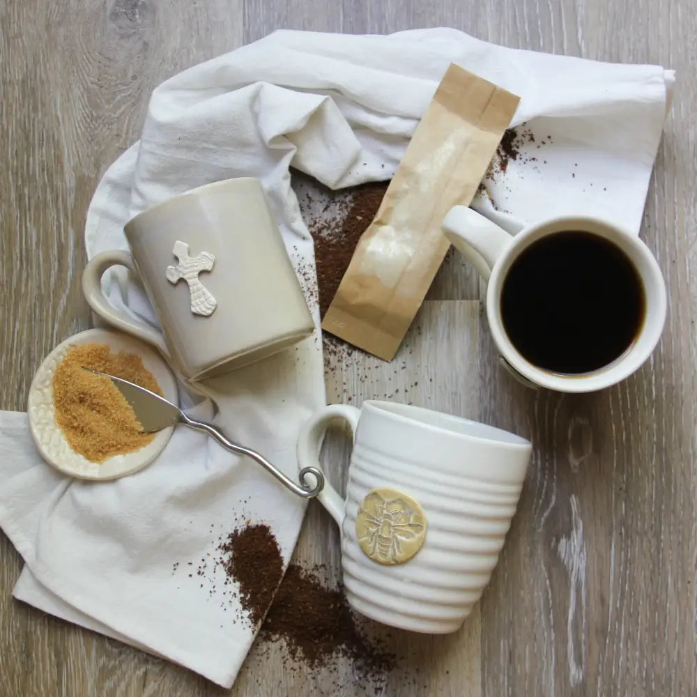 Cross Coffee Mug Ceramic