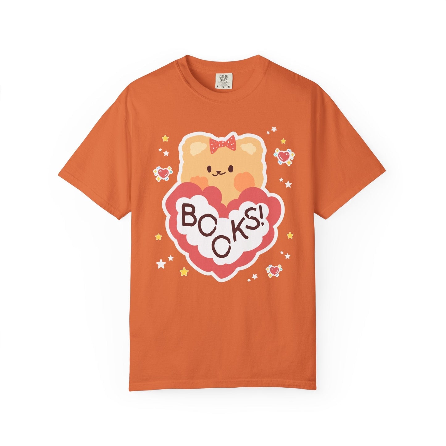 Cute Bookish Bear Tee Shirt for School Librarian