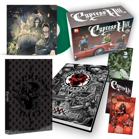 Cypress Hill: Tres Equis Graphic Novel (English) Super Deluxe Edition - Book Vinyl Edition