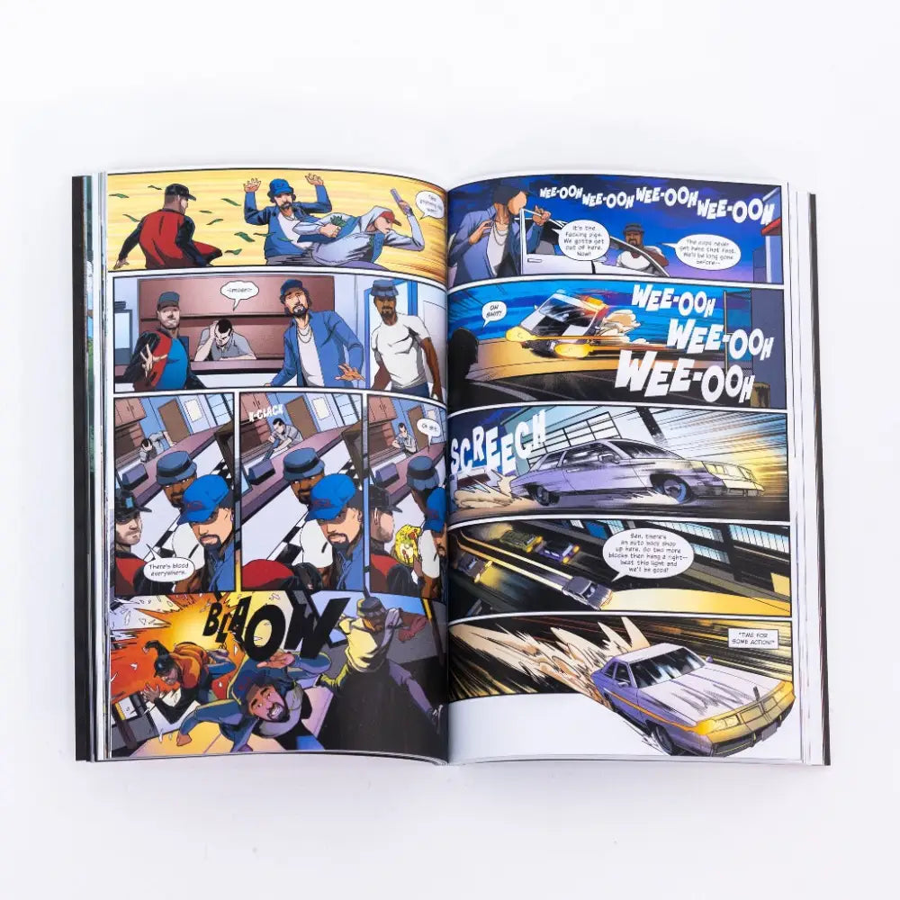 Cypress Hill: Tres Equis Graphic Novel (English) Super Deluxe Edition - Book Vinyl Edition