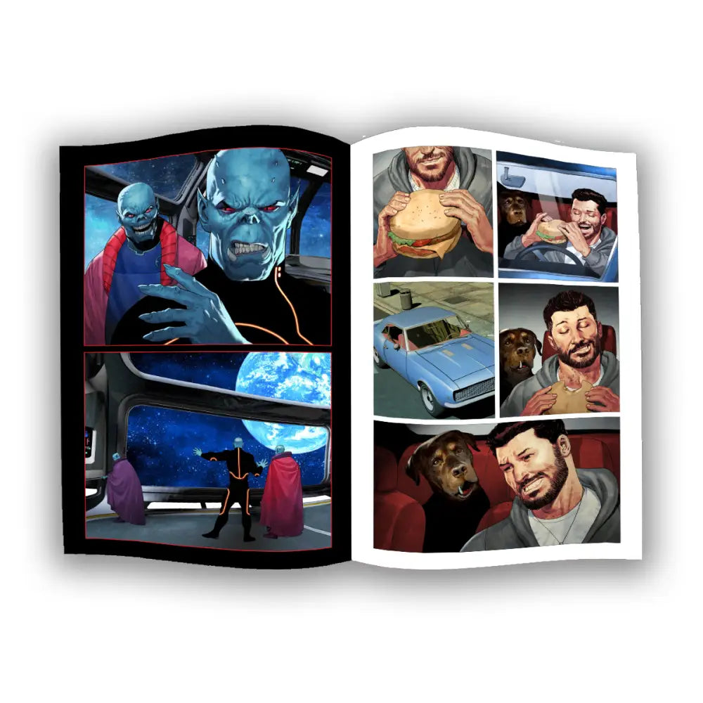 Czarface: A Czar is Born Graphic Novel - Hardcover - Book Vinyl Edition