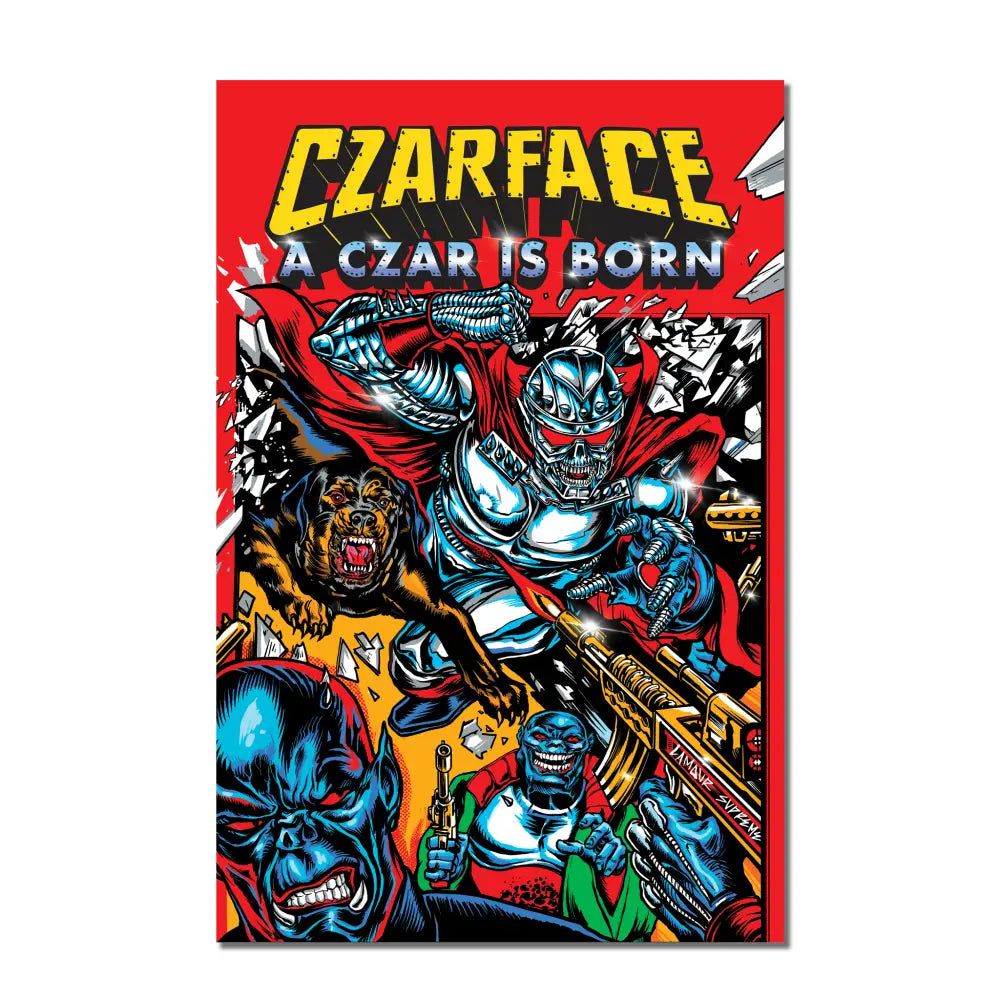 Czarface: A Czar is Born Graphic Novel - Hardcover - Book Vinyl Edition