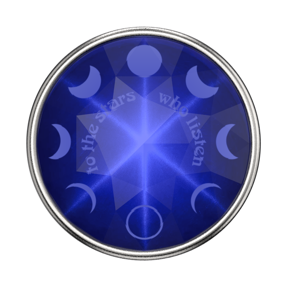 PopSocket PopTop & Chain SJM Crystal To the Stars Who Listen