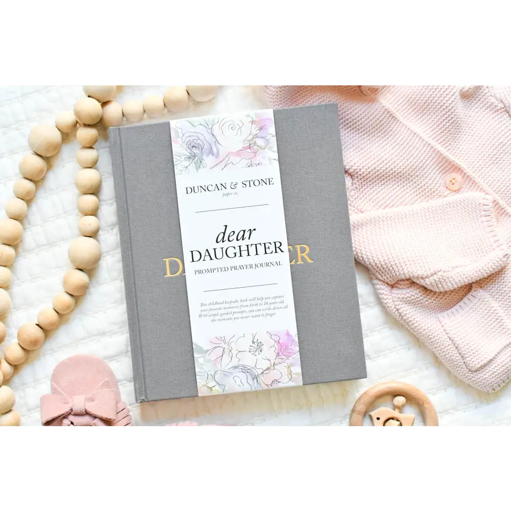 Dear Daughter: A Childhood Prayer Journal Grey Journal