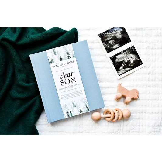 Dear Son: A Childhood Prayer Journal Blue Journal