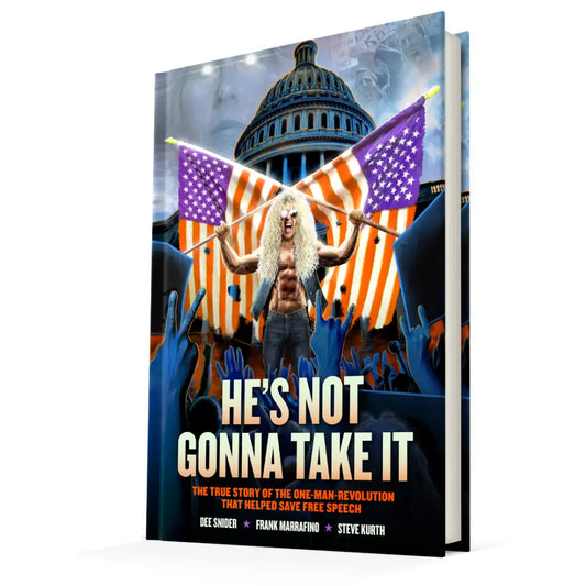 Dee Snider: HE’S NOT GONNA TAKE IT - Hardcover - Book Edition