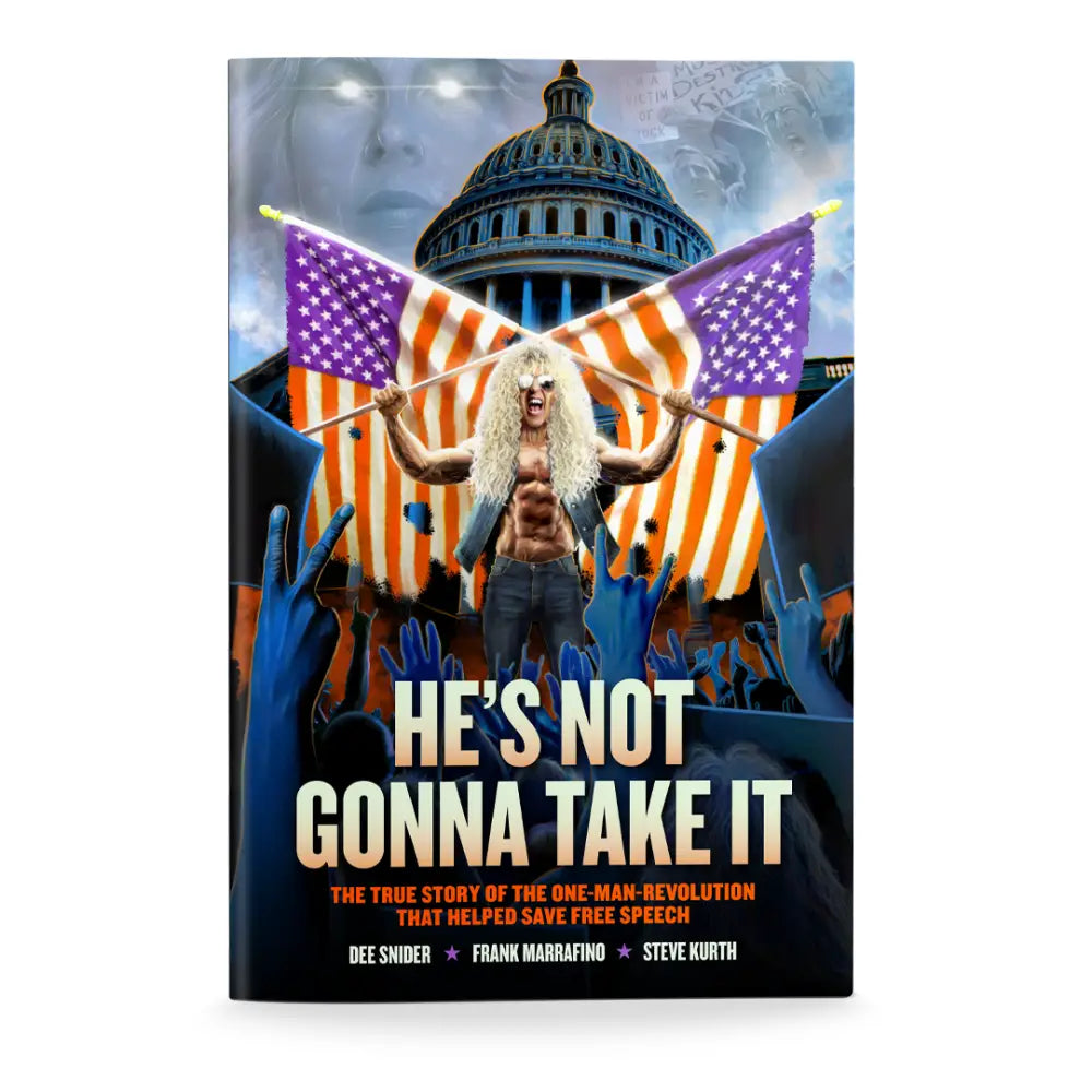Dee Snider: HE’S NOT GONNA TAKE IT SIGNED Deluxe Bundle Book Edition