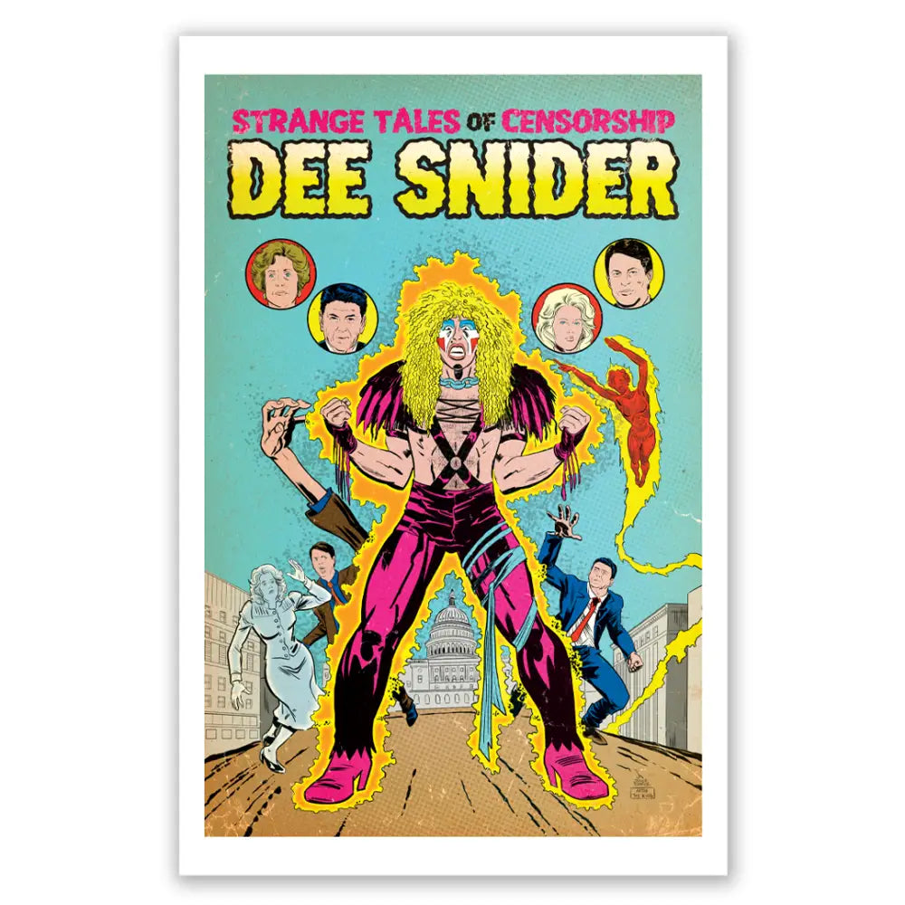 Dee Snider: HE’S NOT GONNA TAKE IT SIGNED Deluxe Bundle Book Edition