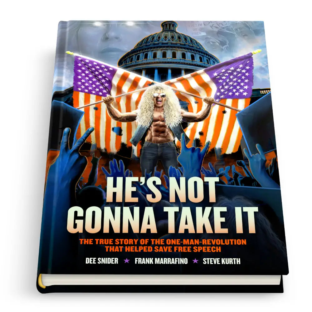 Dee Snider: HE’S NOT GONNA TAKE IT SIGNED Deluxe Bundle Book Edition