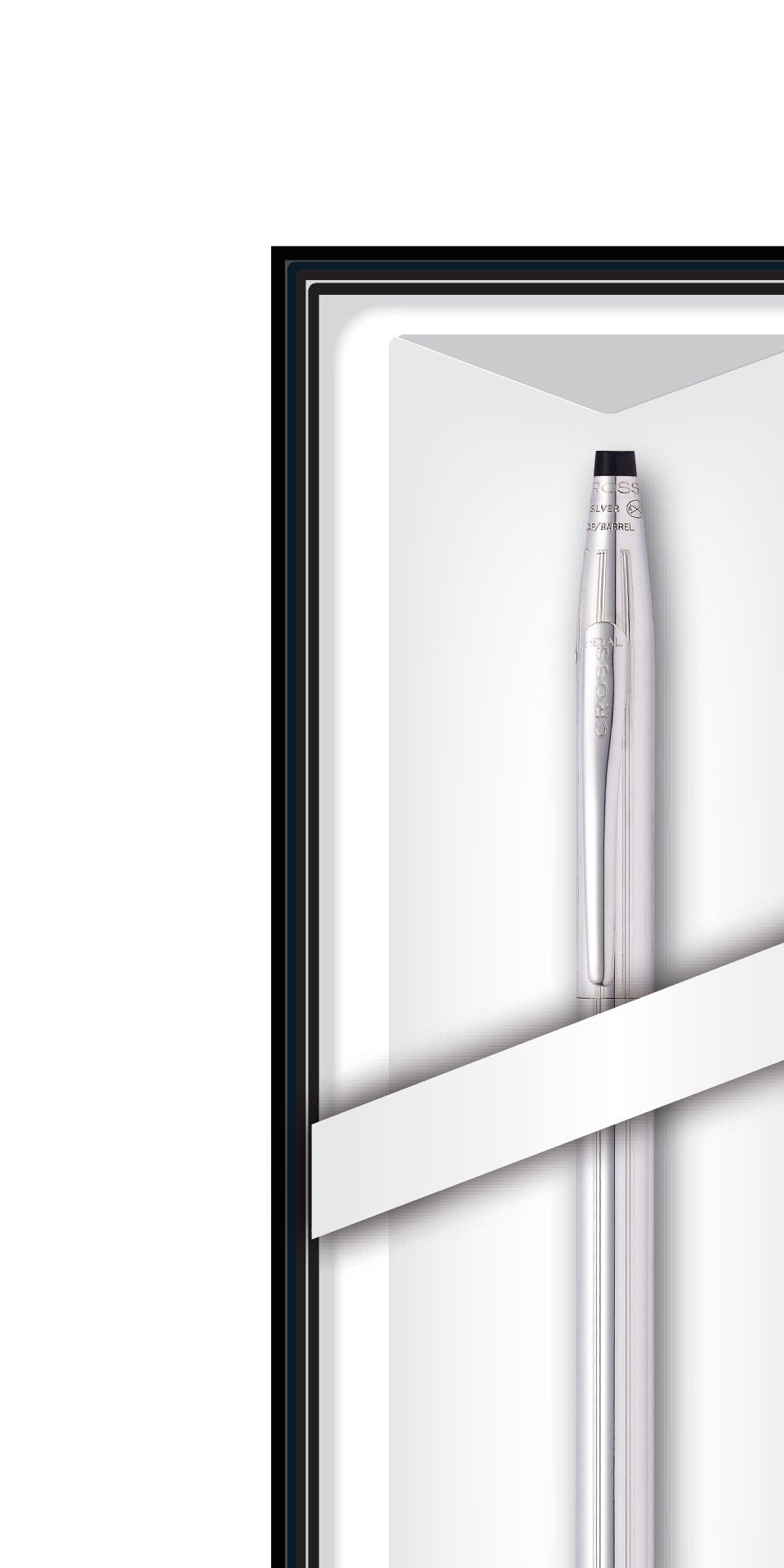 Classic Century® Lustrous Chrome Ballpoint with Classic Black Journal Gift Set