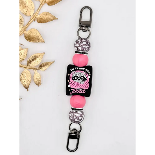 E Reader Strap ~ Im Very Tired ~ Interchangeable M&H