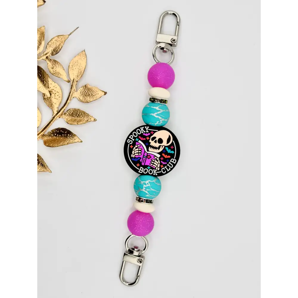 E Reader Strap ~ Spooky Book Club ~ Interchangeable