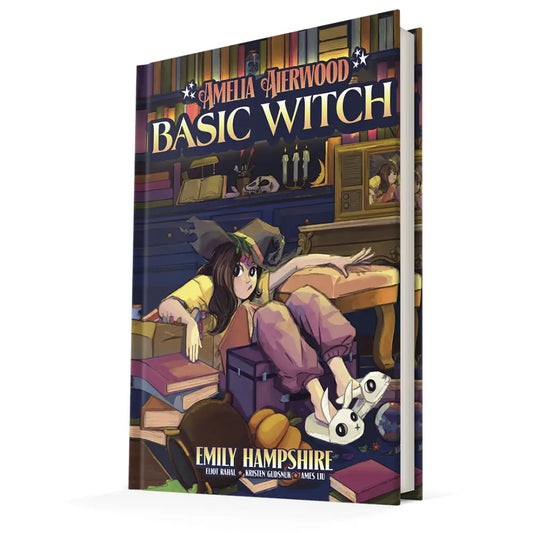 Emily Hampshire: Amelia Aierwood Basic Witch - Hardcover - Book Edition