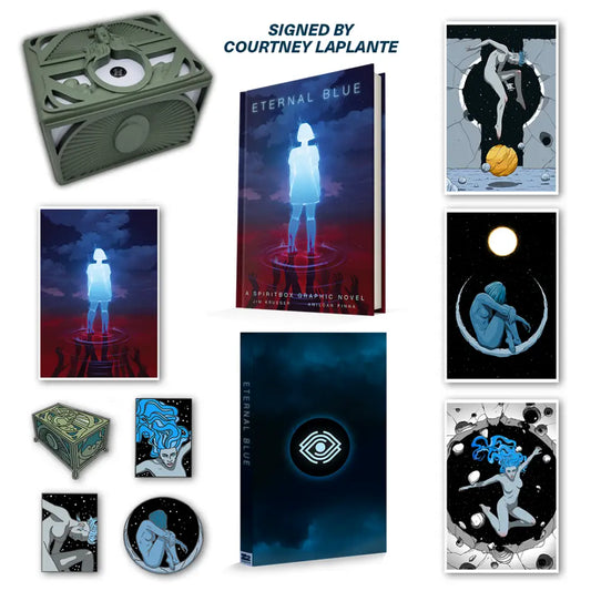 Eternal Blue: A Spiritbox Graphic Novel - SIGNED Platinum Edition - Book Edition