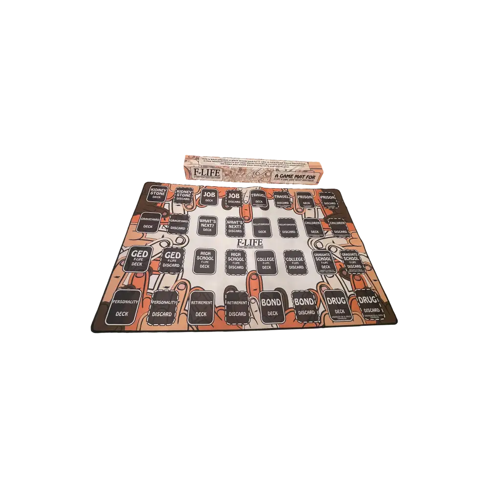 F Life Game Mat #1 White Game Mat