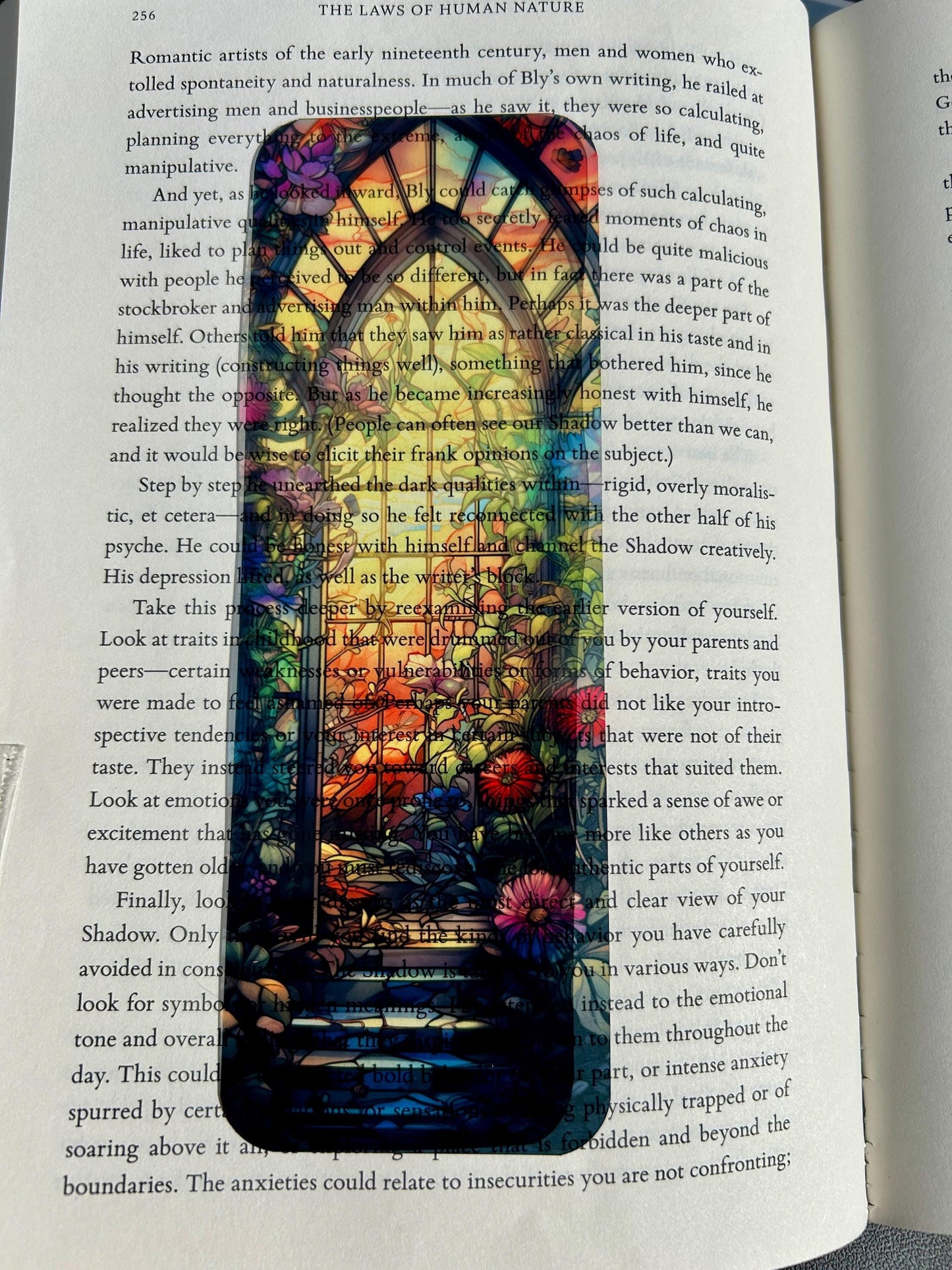Enchanted Bookshop Bookmark – Ivy-Covered Library Doorway in Dusty Greens & Golds