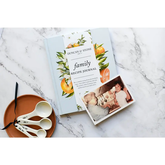 Family Recipe Book Journal