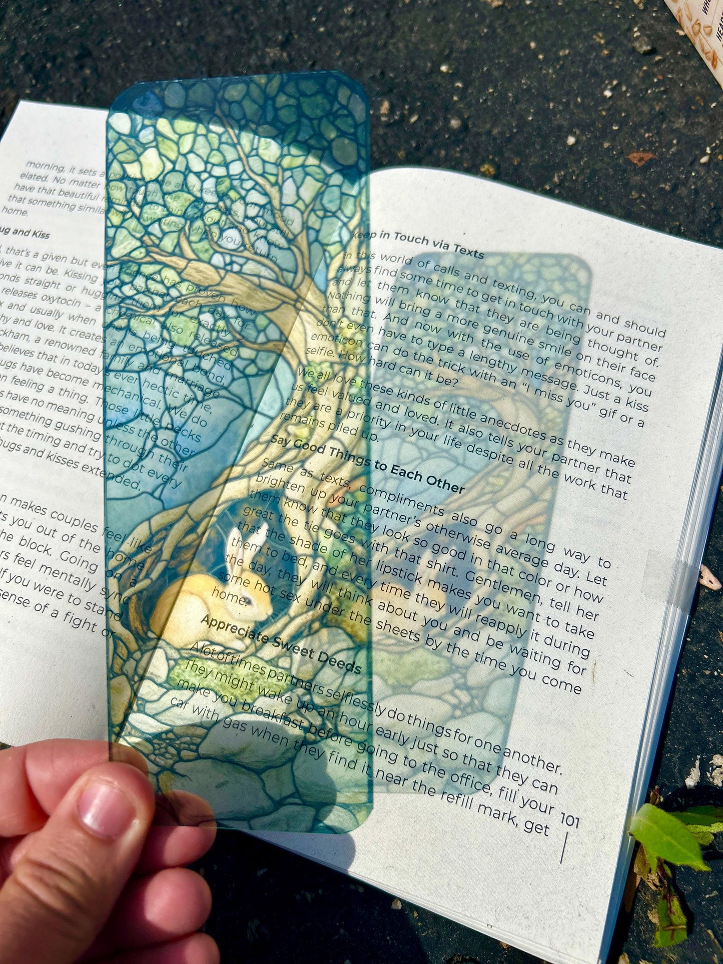 Easter Bunny Bookmark – Cute Springtime Rabbit Design, Perfect Gift for Easter and Book Lovers