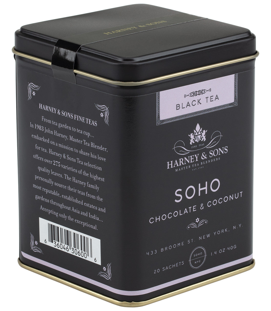 SoHo Blend, lata de 20 sobres