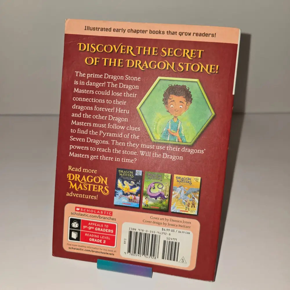 Flight of the Moon Dragon: A Branches Book (Dragon Masters #6) by Tracey West Damien Jones - Used - Children’s Book