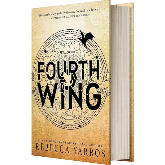 Fourth Wing (The Empyrean Book 1) by Rebecca Yarros - Hardcover - Books