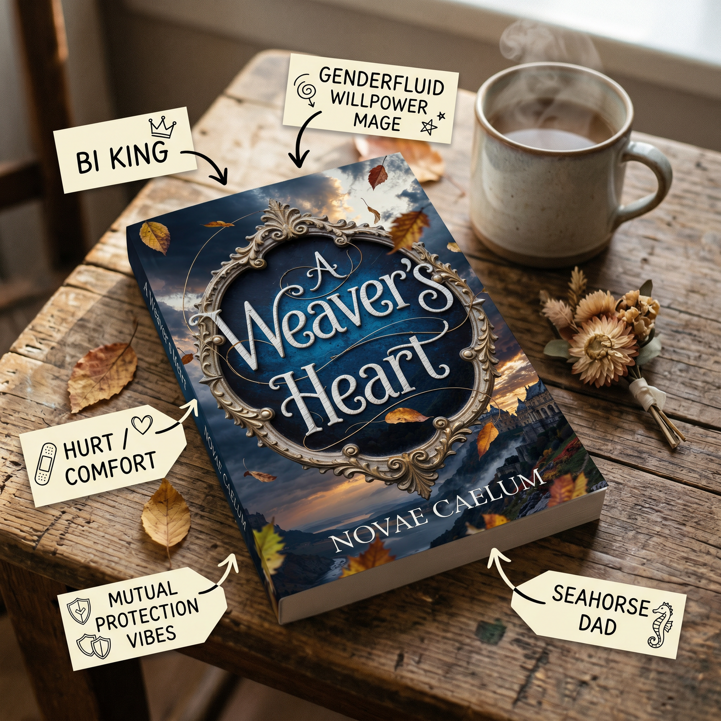 SIGNED A Weaver's Heart: The King's Weaver Book 2 (Hardcover)