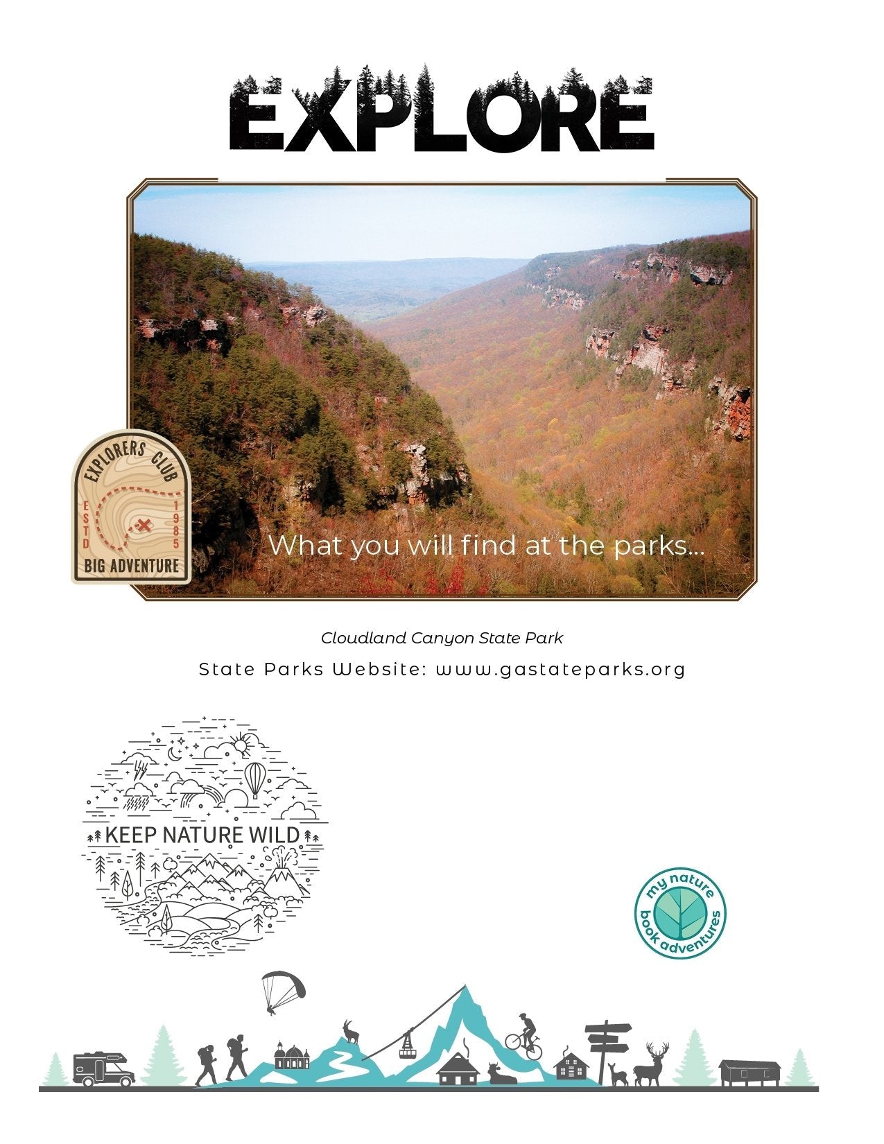 Georgia State Parks - Adventure Planning Journal