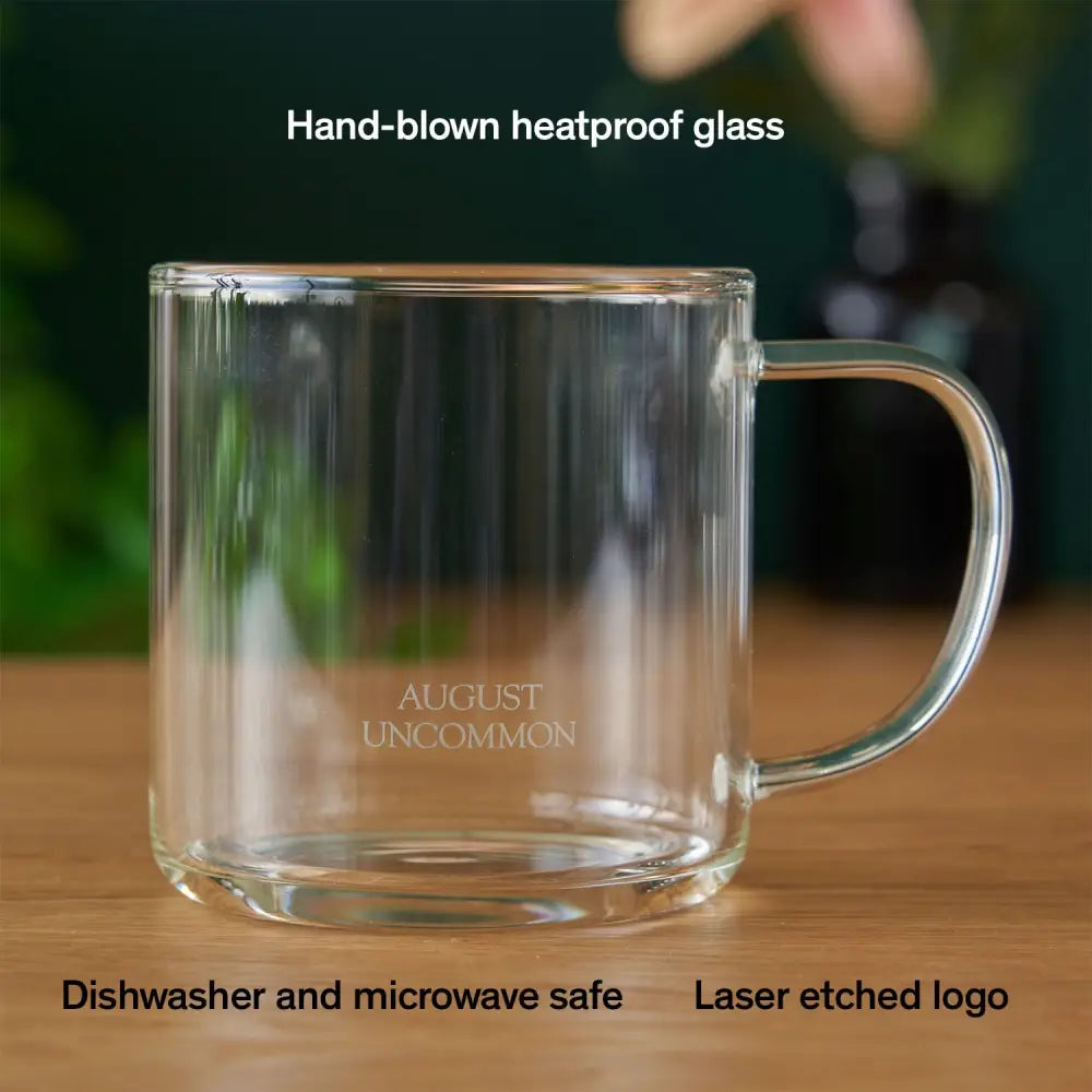 Glass Mug Clear Elegance Teaware