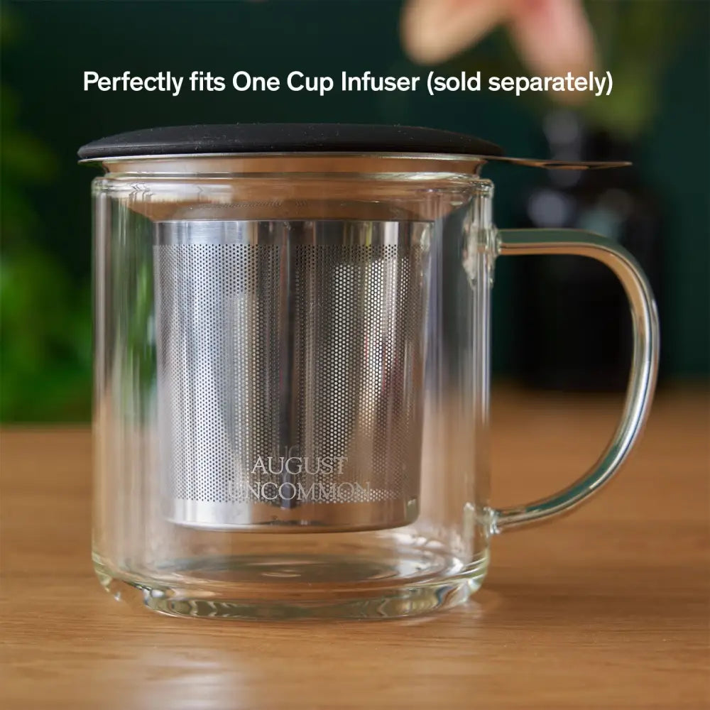 Glass Mug Clear Elegance Teaware